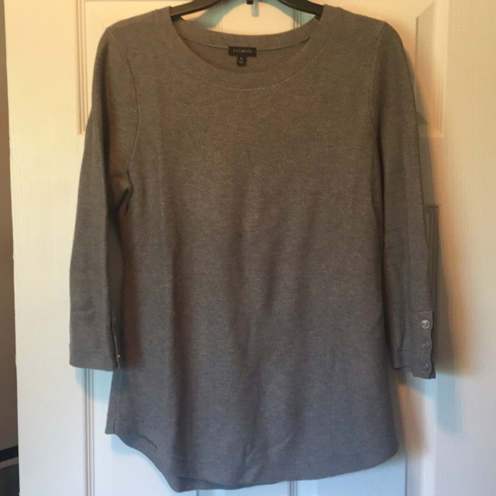 Talbots size medium 60% cotton 40% rayon sweater